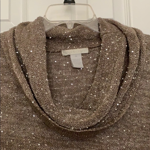 Shiny cowl neck sweater - Picture 4 of 4